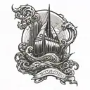 ATLANTIS tattoo design idea