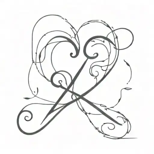 create a tattoo image with the letter S, the number 0609, showing love and travel, long distance relationship, eternity tattoo design idea