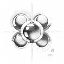 eight ball tattoo design idea