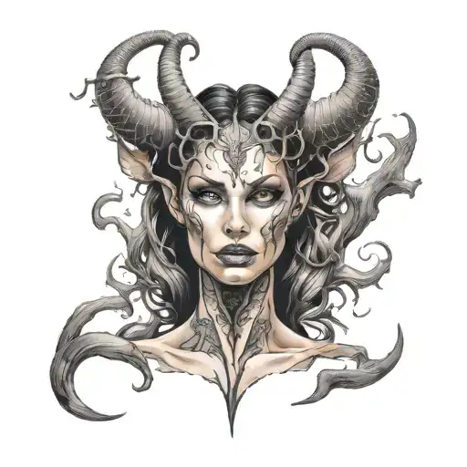 Succubus,  tattoo design idea