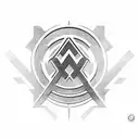 N7 symbol from Mass Effect tattoo design idea