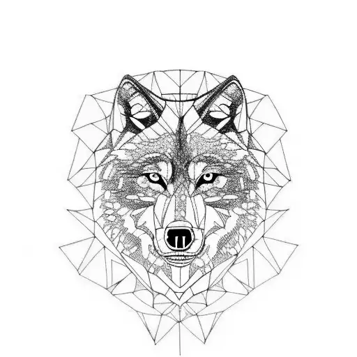 wolf bear tattoo design idea