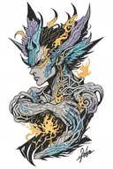 solo leveling tattoo design idea