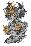 solo leveling tattoo design idea
