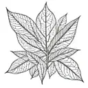 bay Leafes tattoo design idea