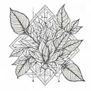 bay Leafes tattoo design idea