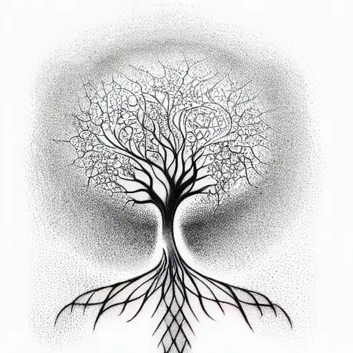 Tree of Life tattoo design idea