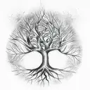 Tree of Life tattoo design idea