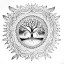 Tree of Life tattoo design idea