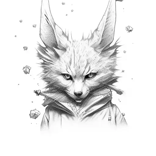  vagabond literato, huddled and chilled, the last Parnassian tattoo design idea