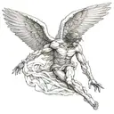 Icarus Ascending Forms tattoo design idea