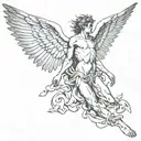 Icarus Ascending Forms tattoo design idea