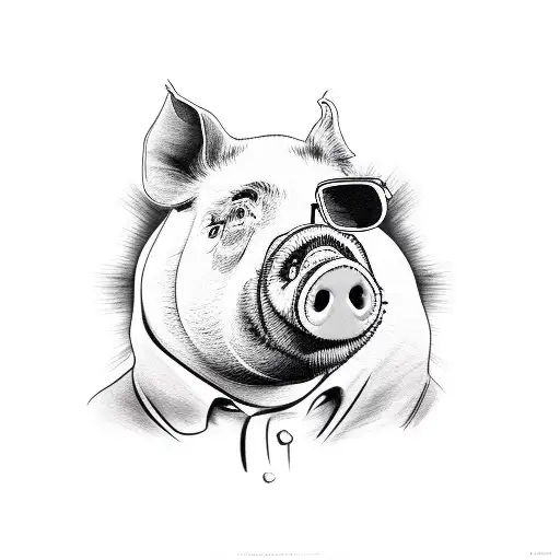 david cameron fucking a pig tattoo design idea