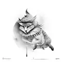 alone tattoo design idea