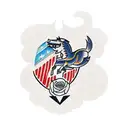 Bronco tattoo design idea