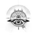 Third Eye tattoo design idea