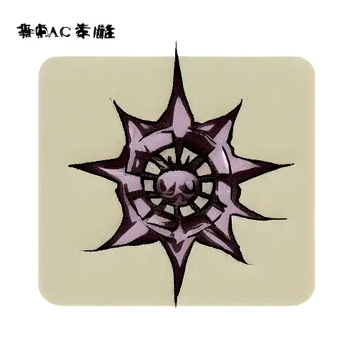 Dark triad from black clover tattoo design idea