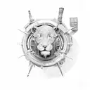 self love tattoo design idea