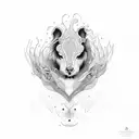 self love tattoo design idea