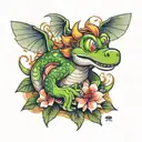 yoshi tattoo design idea