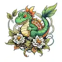 yoshi tattoo design idea