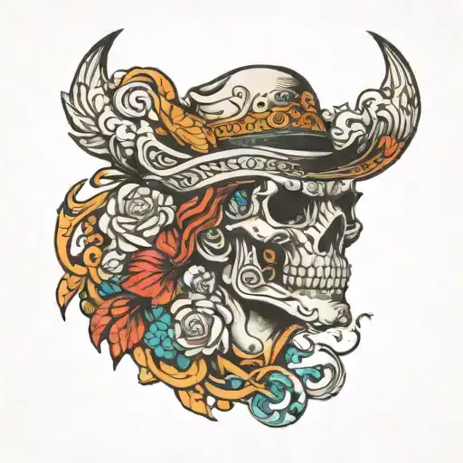 Zach Bryan western tattoo design idea