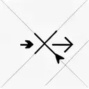 simple Arrow with gemini tattoo design idea