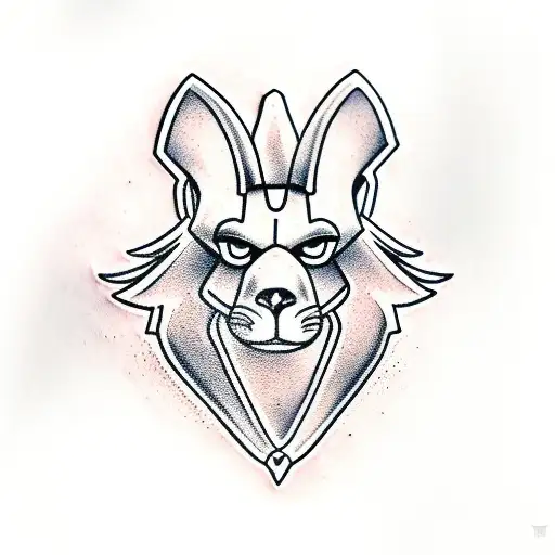 Anubis tattoo design idea