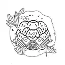 dumpling tattoo design idea