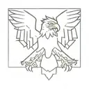 Polish Eagle tattoo design idea