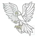 Polish Eagle tattoo design idea