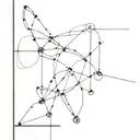 Alex calder mobile sculptures emphasising sense of balance and equilibrium tattoo design idea