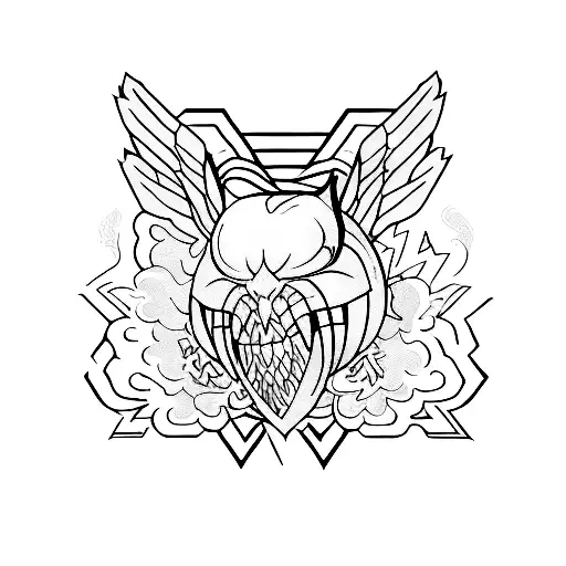 MMA tattoo design idea