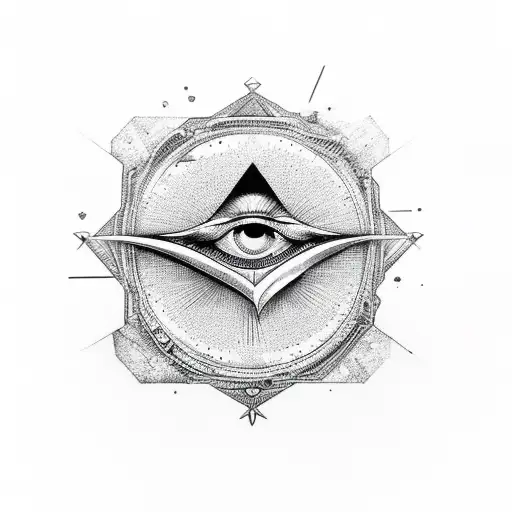illuminati for my middle finger tattoo design idea