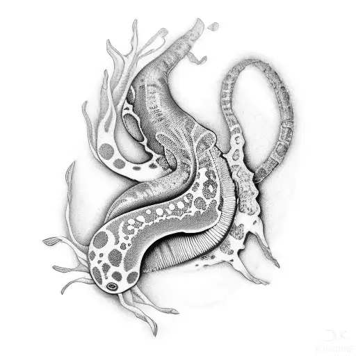 nudibranchs tattoo design idea