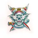 worker trades tattoo design idea