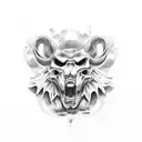 old car tattoo design idea