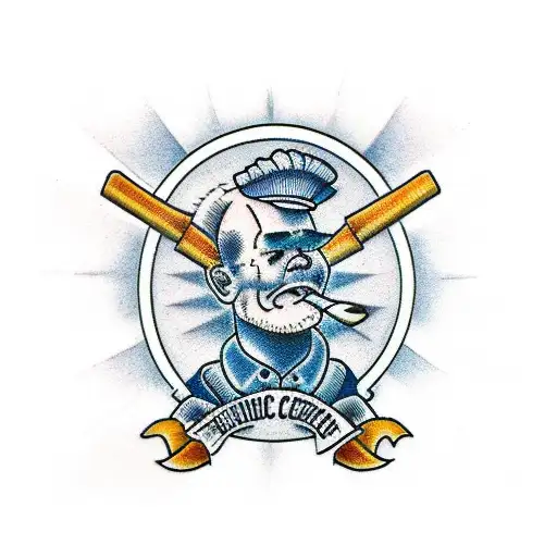  hard work, sacrifice, dedication, blue collar tattoo design idea