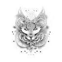 Lust tattoo design idea