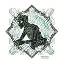 people,computer, robot   tattoo design idea