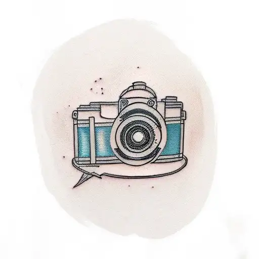 Camera Smile Please Design Temporary Tattoo Waterproof For Male and Fe –  Temporarytattoowala