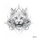 car drifting tattoo design idea