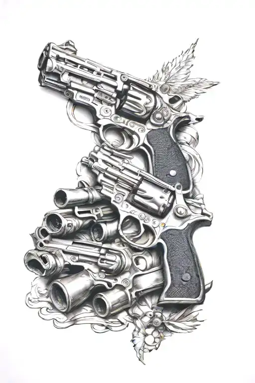 military, 2nd amendment, guns, America tattoo design idea