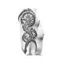 Studio Ghibli Haku tattoo design idea