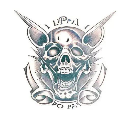 12-20-2009 05-21-2023 el pp de los cachorros face on fire Mo papa es el maestro de mi vida  tattoo design idea