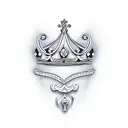 Queen's Crown tattoo design idea