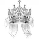 Queen's Crown tattoo design idea