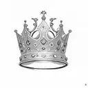 Queen's Crown tattoo design idea