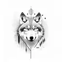 value loyalty above all else, wolf,family tattoo design idea