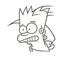 bart simpson tattoo design idea